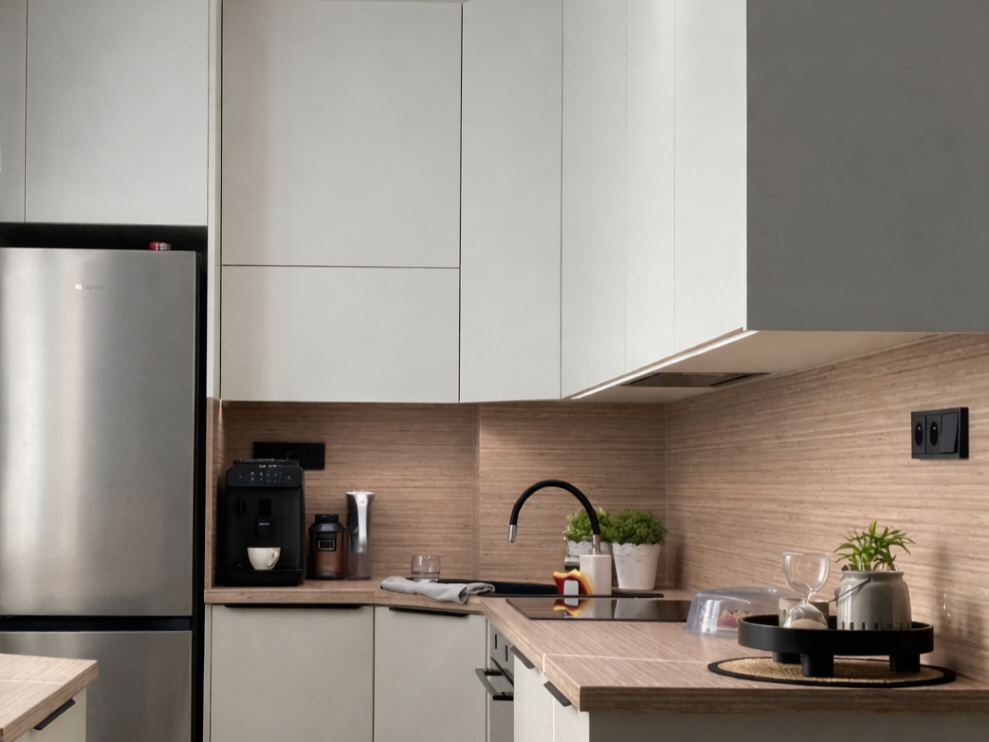 Moderní kuchyně na malém prostoru